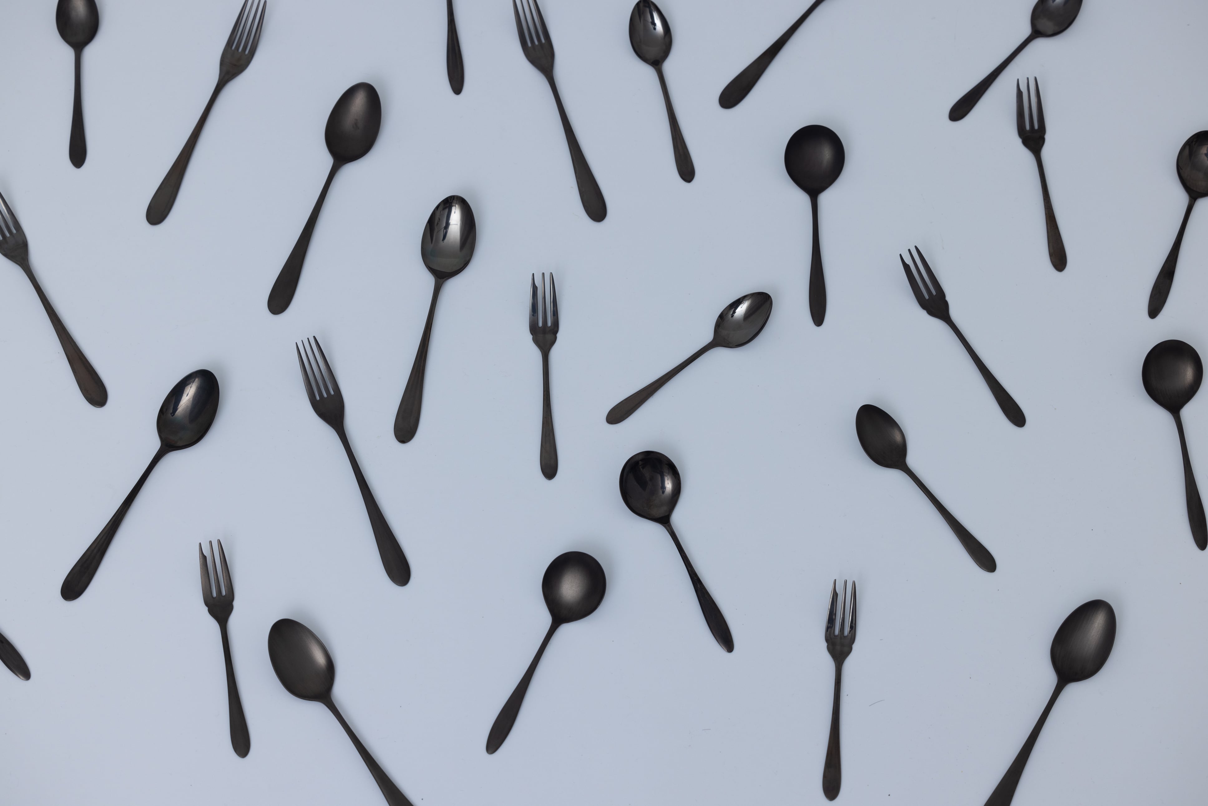 スープスプーン（ざらざら） | 96（KURO）