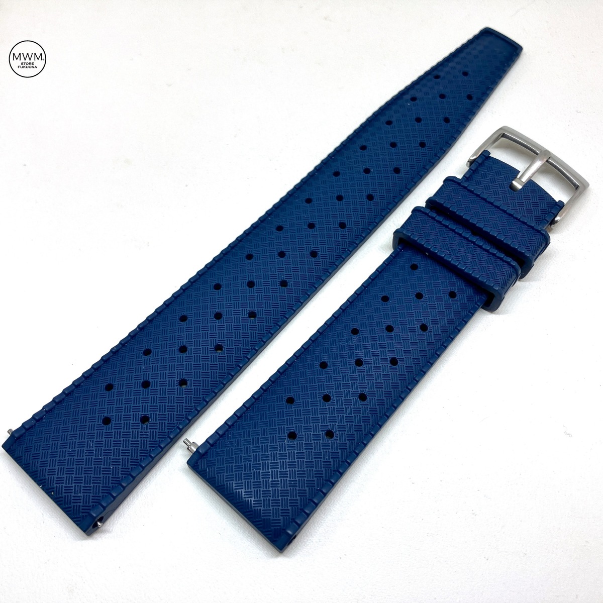 ヴィンテージ トロピックタイプ ラバーベルト ネイビー 20mm 腕時計  