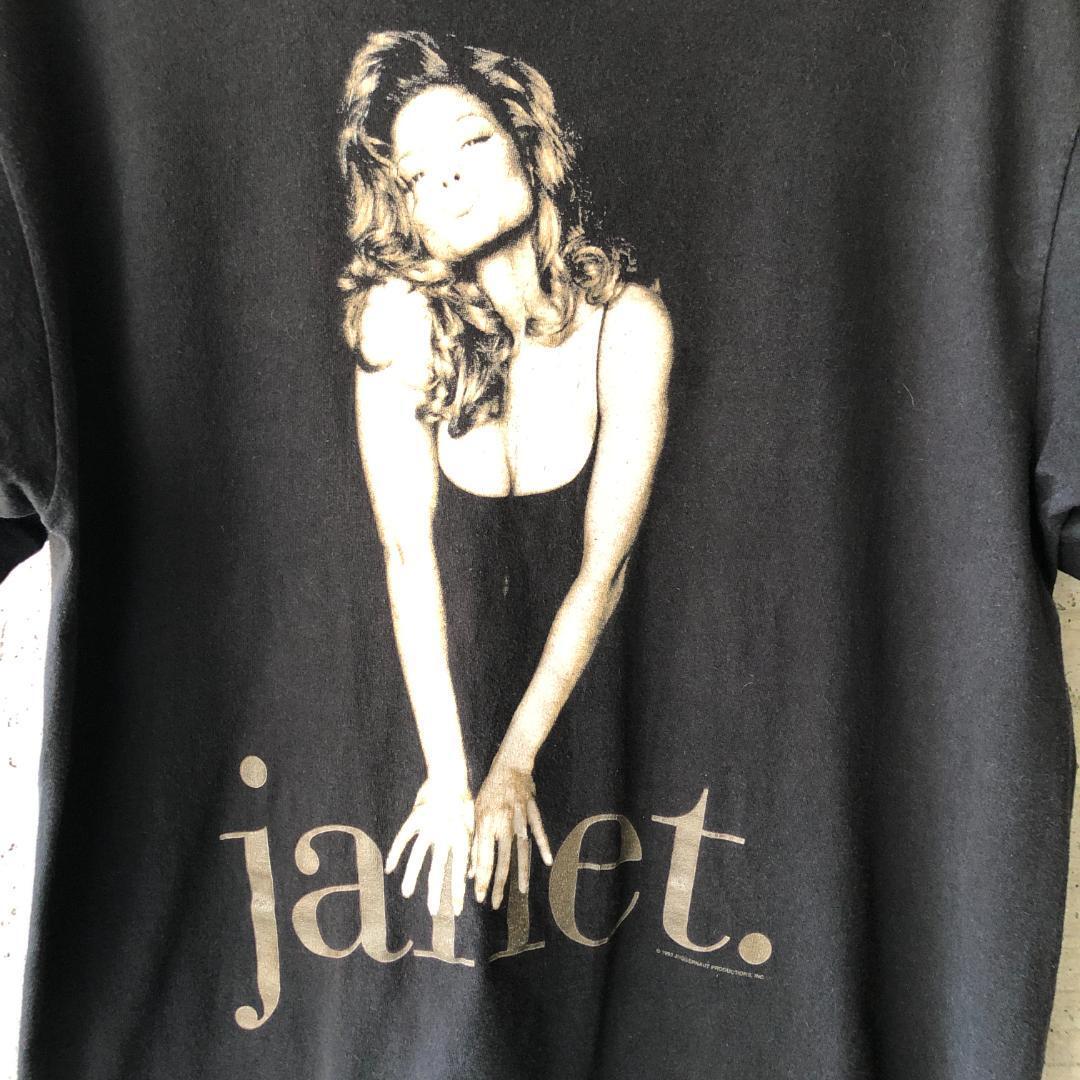 XZ575 90s janet. ワールドツアー ジャネットジャクソン Tシャツ