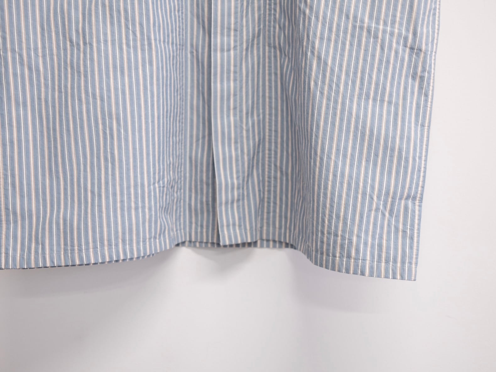 Marvine Pontiak shirt makers”No Sleeve SH Blue Gray ST” | Lapel