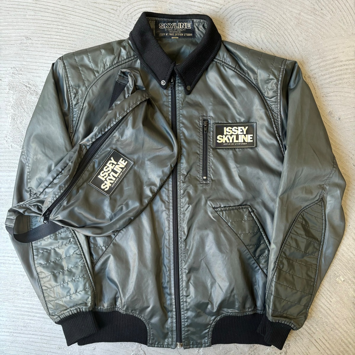 ISSEY SKYLINE / Nylon jacket & Nylon bag | SAMUEL FINCH / Online store