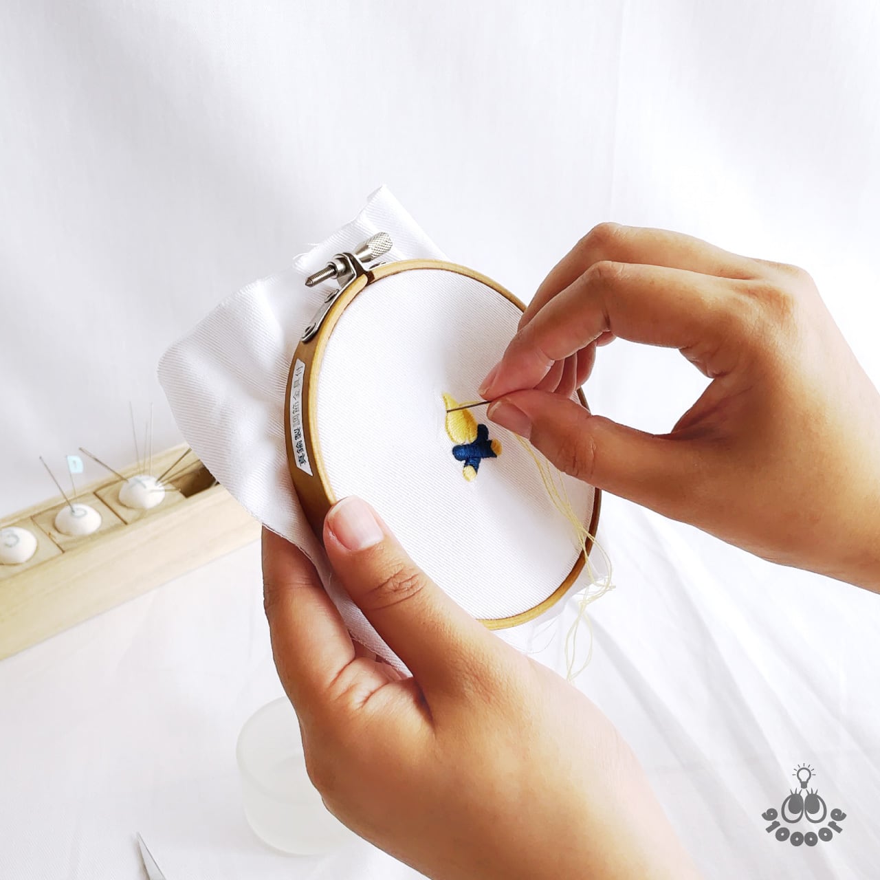 刺繍キット ブローチ OUTDOOR：KT_B01 | 910刺繍商店