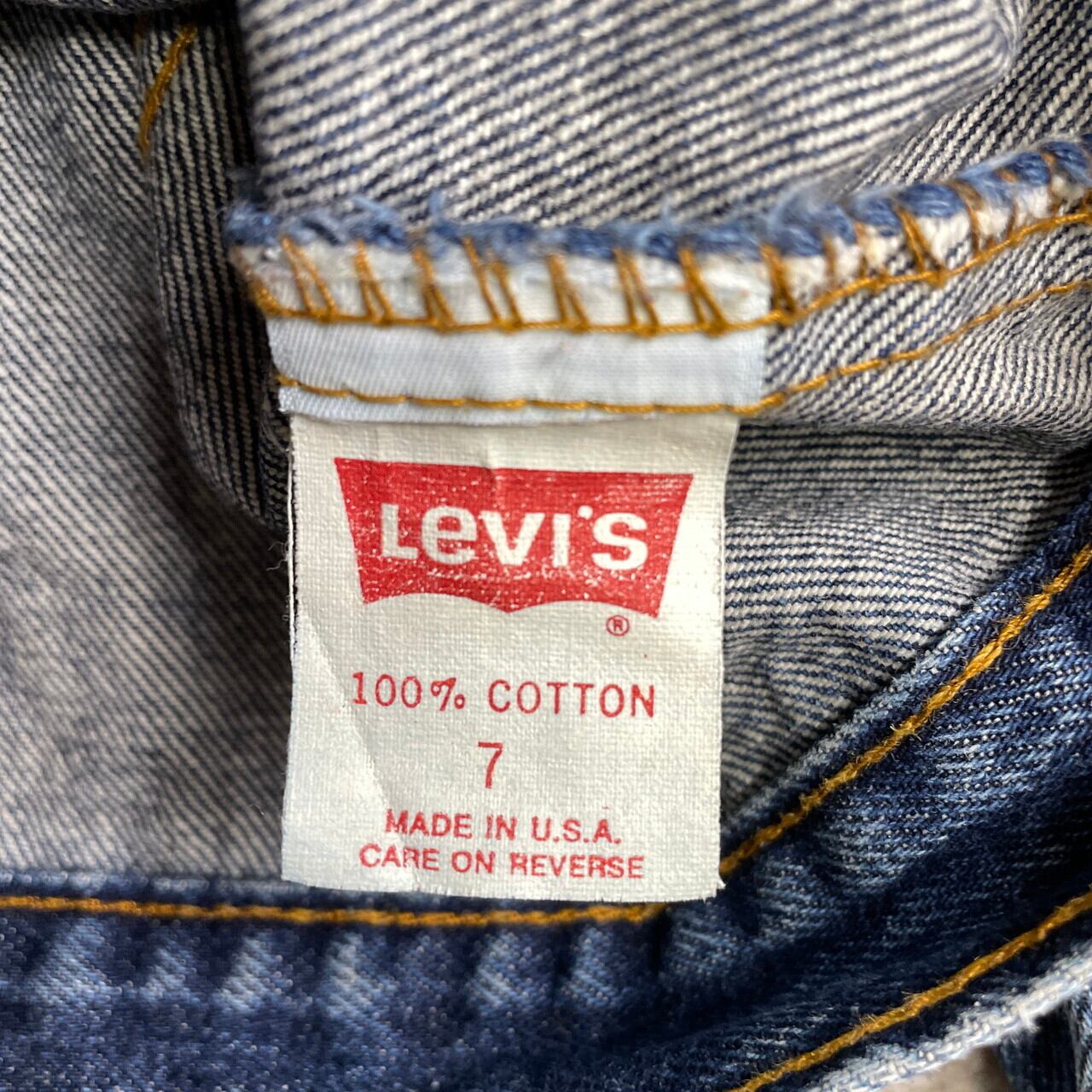 kids】80年代 USA製 Little Levi's 72225-1109 リトル リーバイス