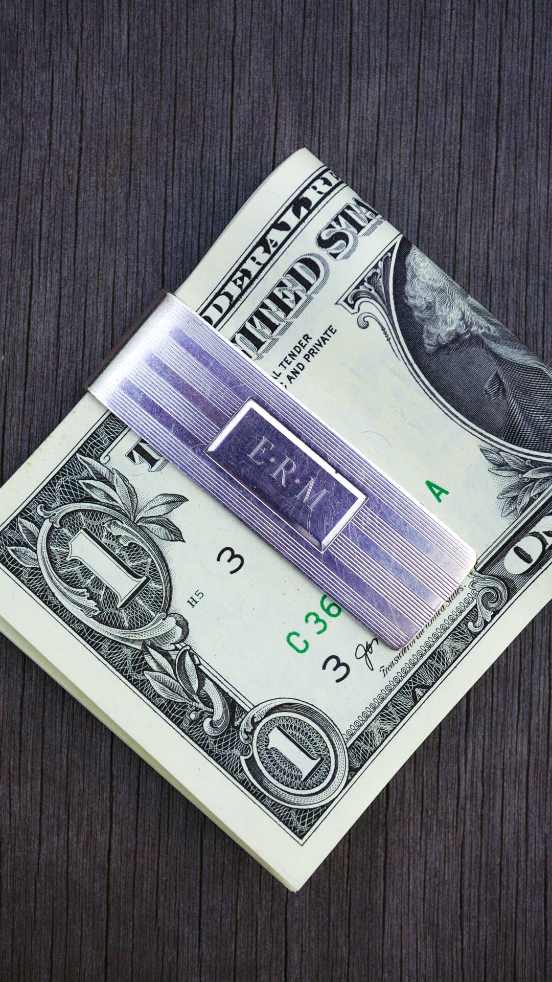 Tiffany＆Co. ティファニー エンジンターン マネークリップ 925 固けれ 