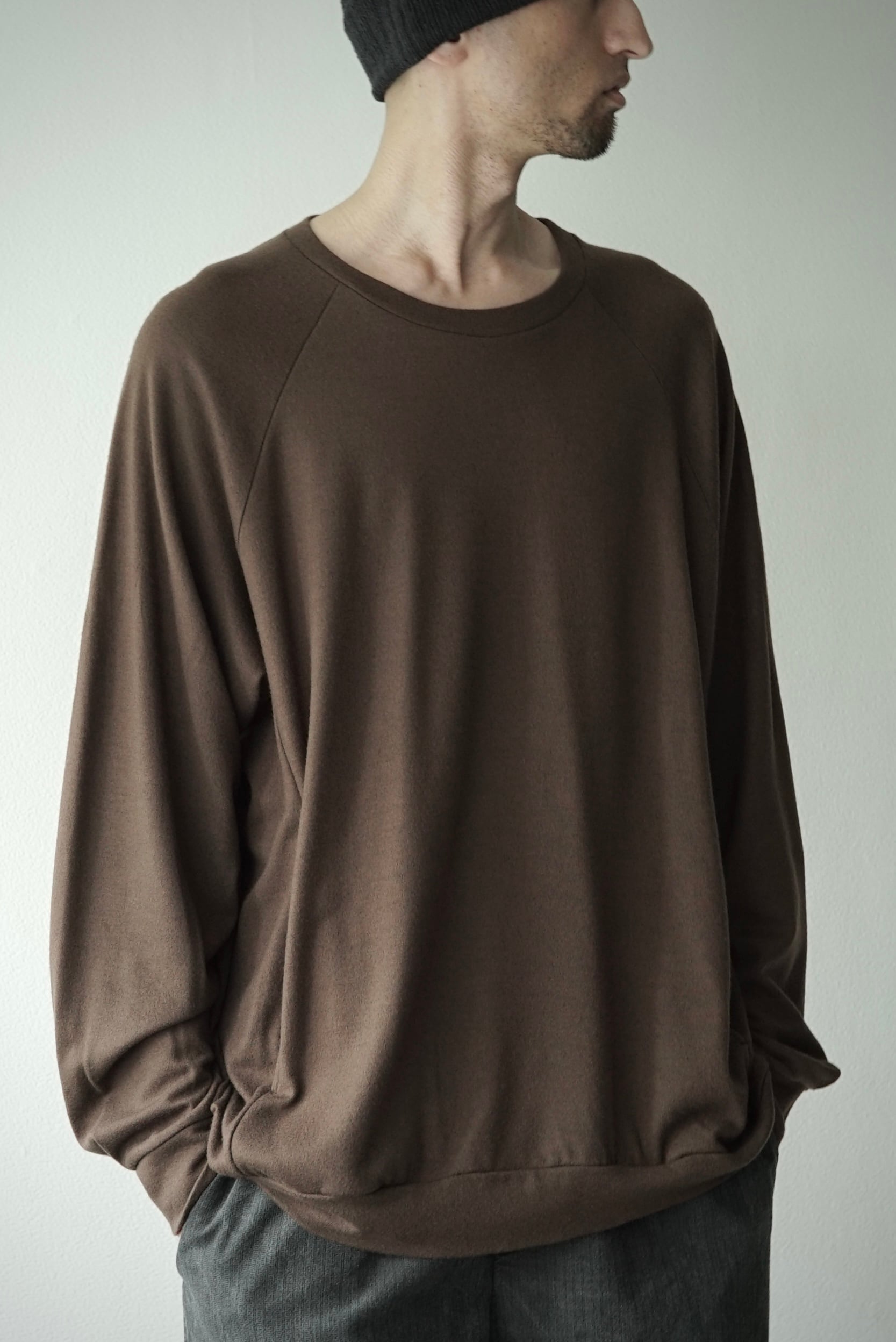 Super140s Washable Wool MW_Jersey / Wool Sweat ver2025 (TAN