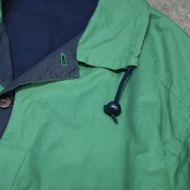 switching design cotton blouson