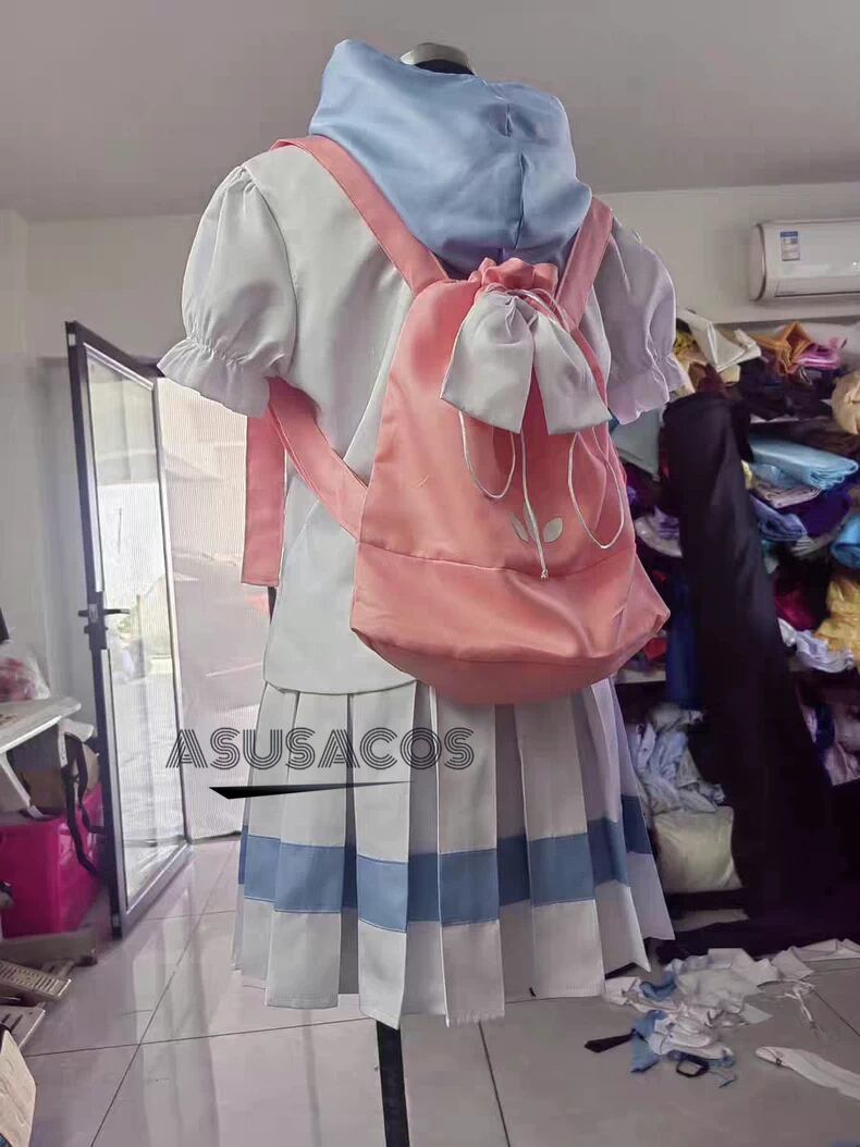 ASUSACOS 実物撮影！ポケットモンスター リーリエ コスプレ 衣装