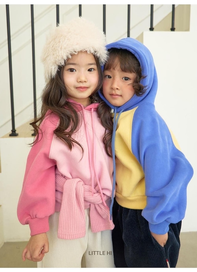 〖取寄〗韓国子供服 / 26winter / Little Hi / キャンディラグランパーカー / キッズ *XS~XL*