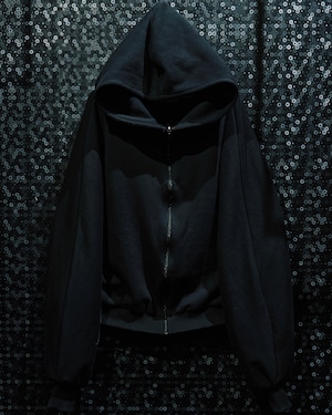 【ÆIEM】再倖築 “Void Structure” Sculpted Zip Hoodie