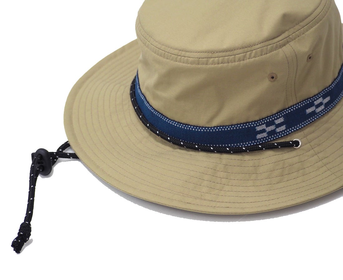 ナイロンタッサー サファリハット［minsah Blue Label］ | あざみ屋