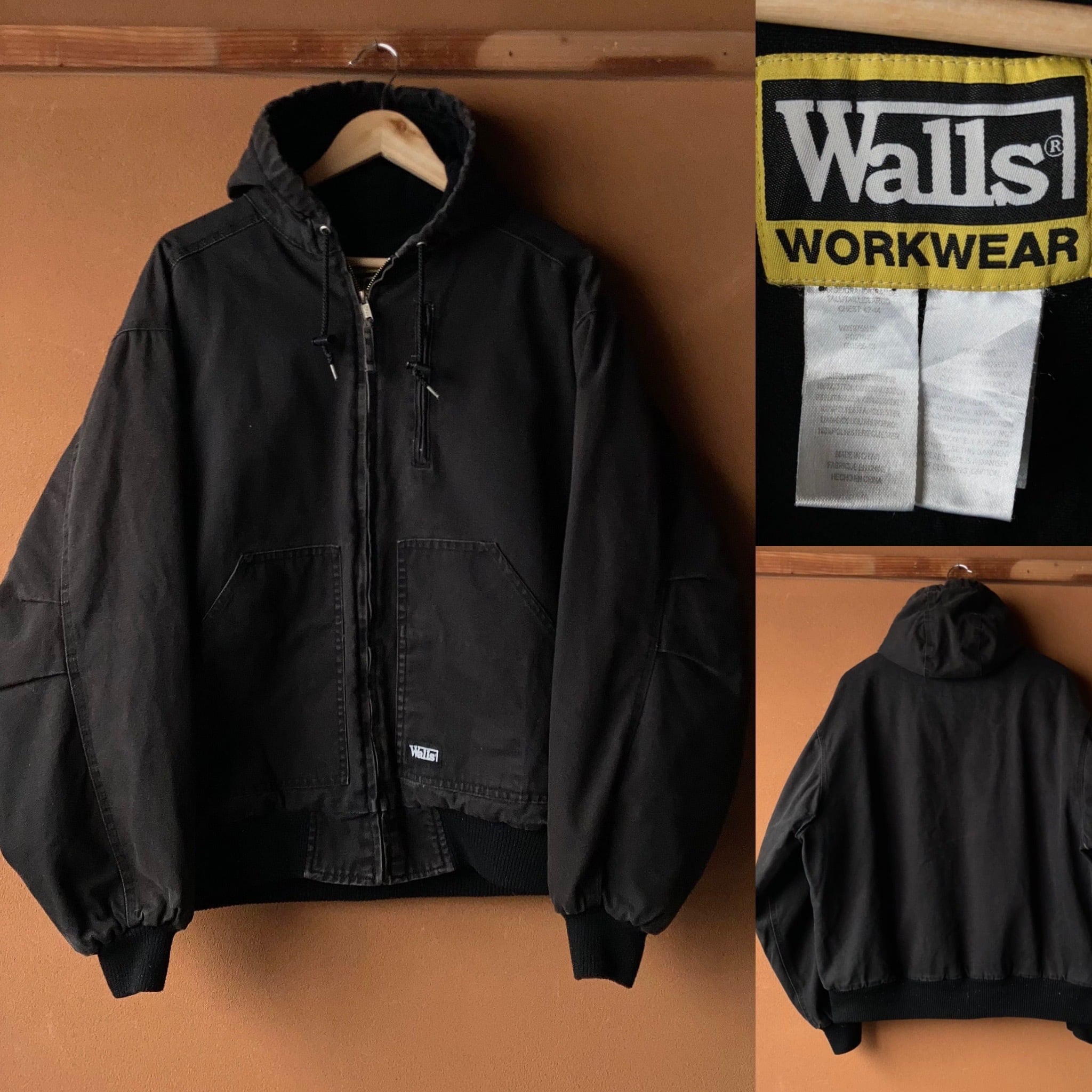 Walls ダックアクティブジャケット ブラック SIZE LARGE【0114A17】 | 【公式】Thrift Tokyo & TAROCK  古着・ヴィンテージ通販 powered by BASE