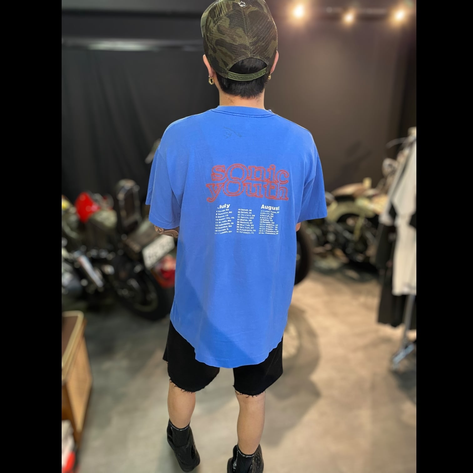 SONIC YOUTH】ソニック・ユース Vintage Washing Machine T-Shirt