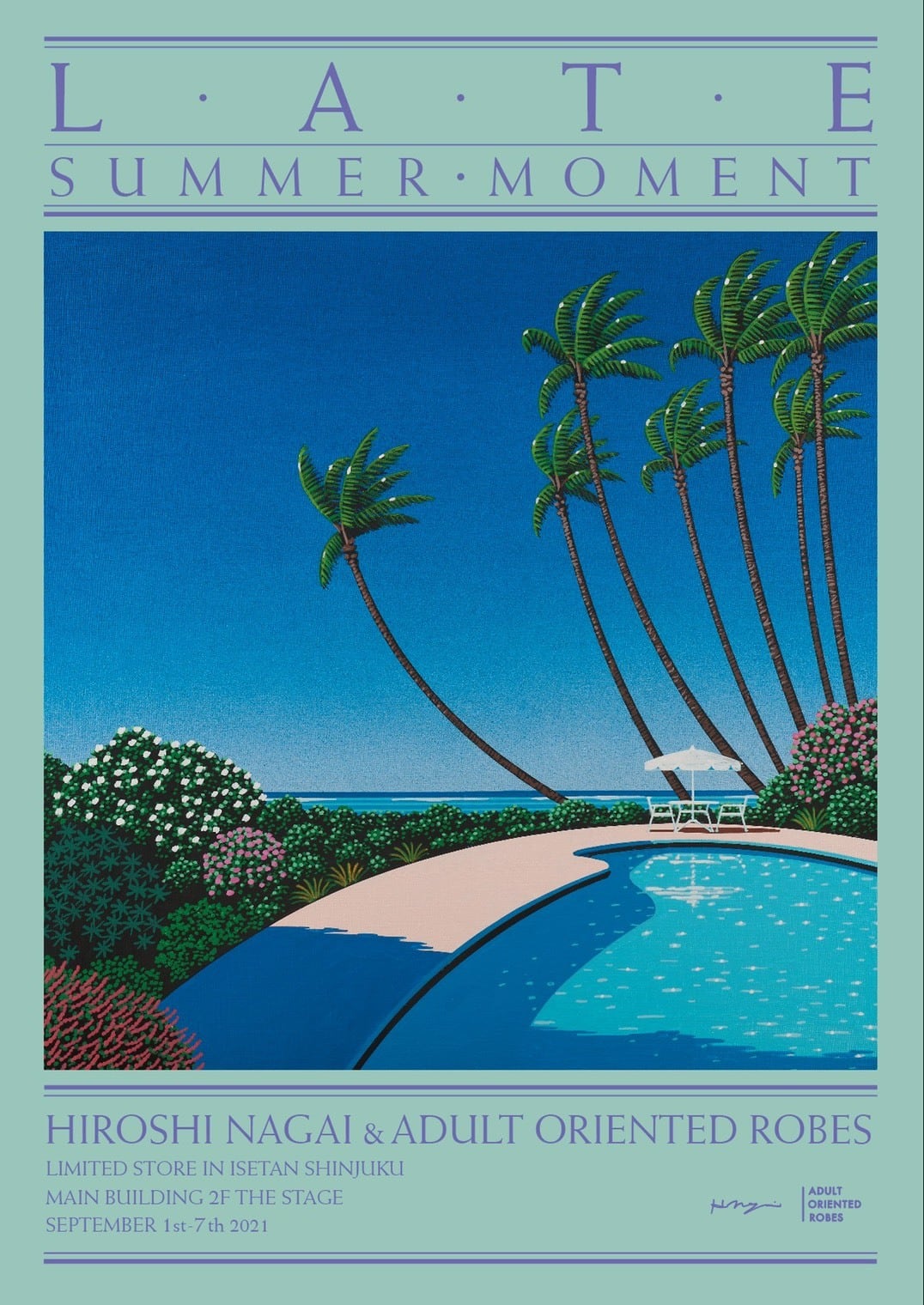 Hiroshi Nagai (永井博) × AOR 