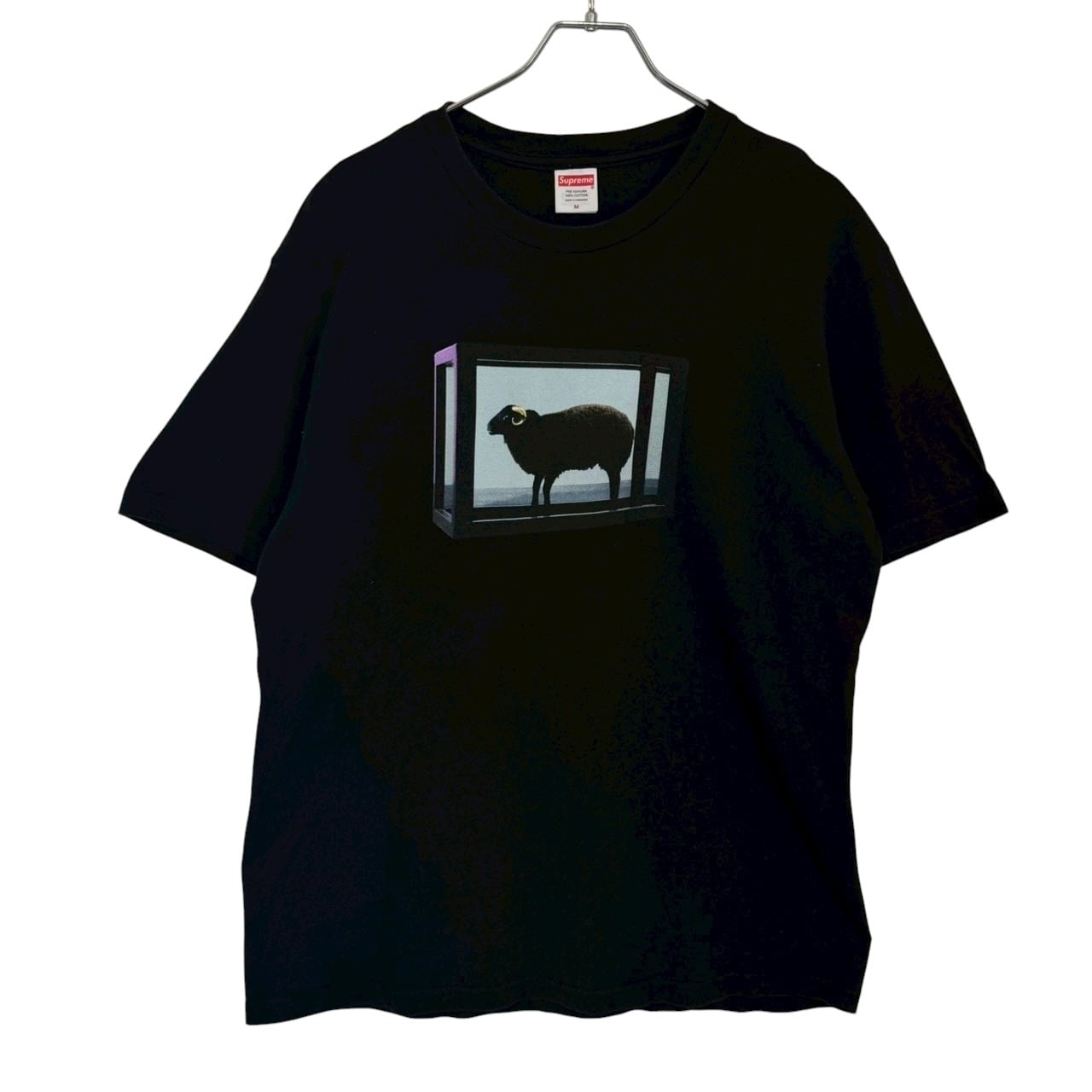 supreme シュプリーム Tシャツ M センターロゴ プリントロゴ 羊 | 古着