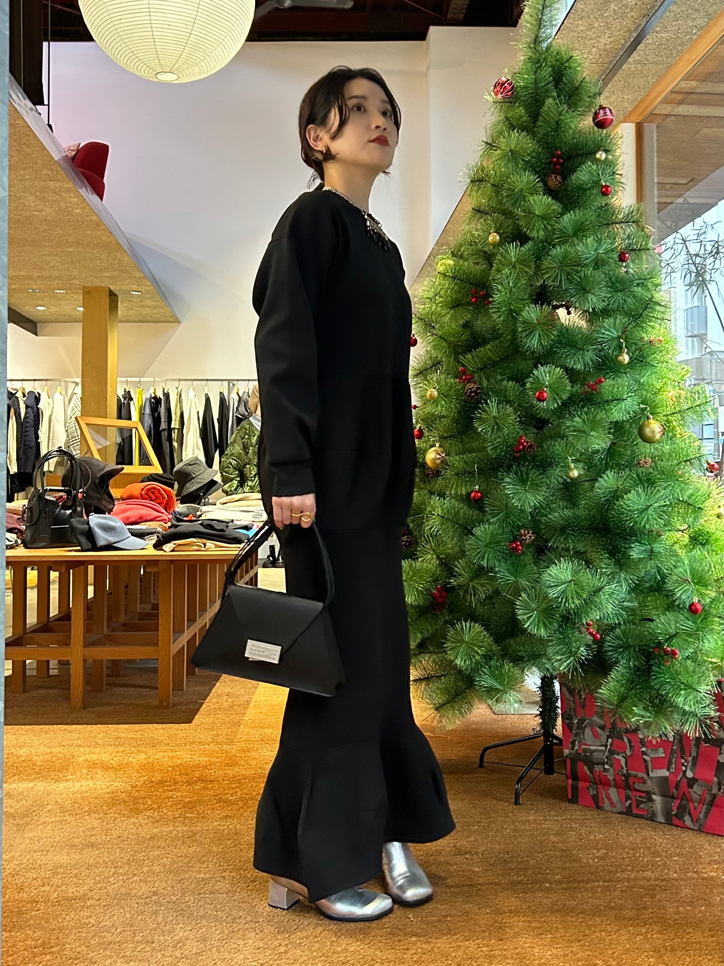 24SS】ENFOLD エンフォルド / PEPLUM DRESS | TRENTオンラインショップ  