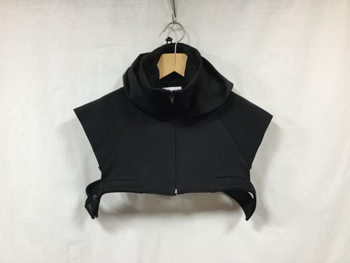 WHOWHAT”PROTECT HOODIE BIBS BLACK”