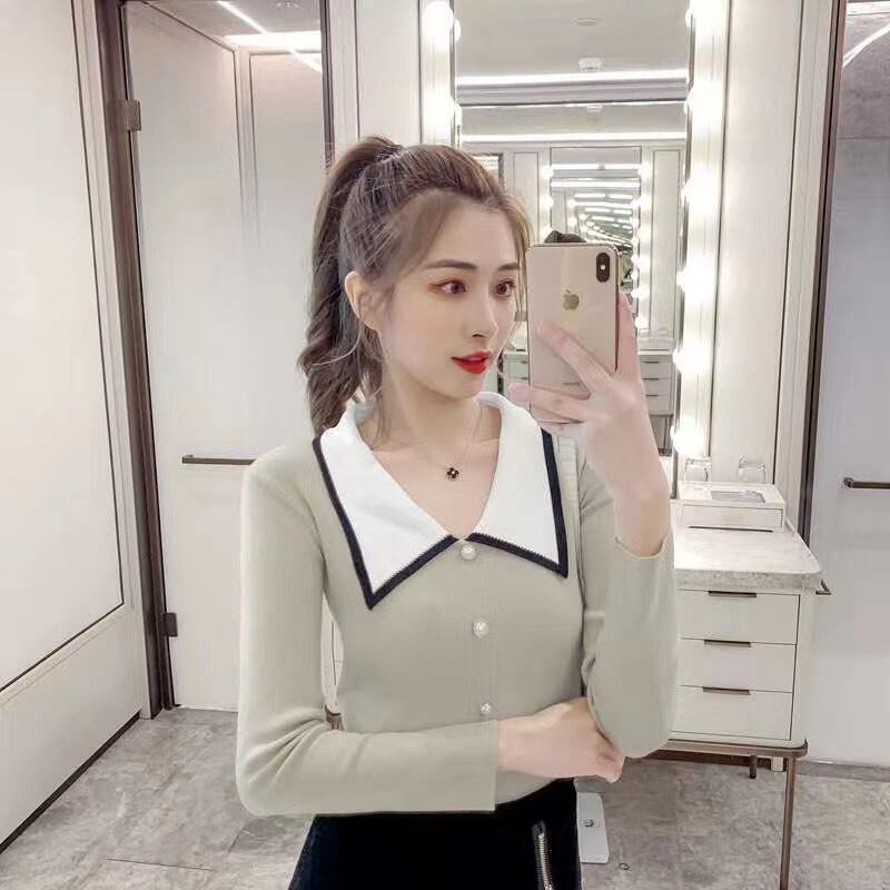 ピューリターンカラーカーディガン