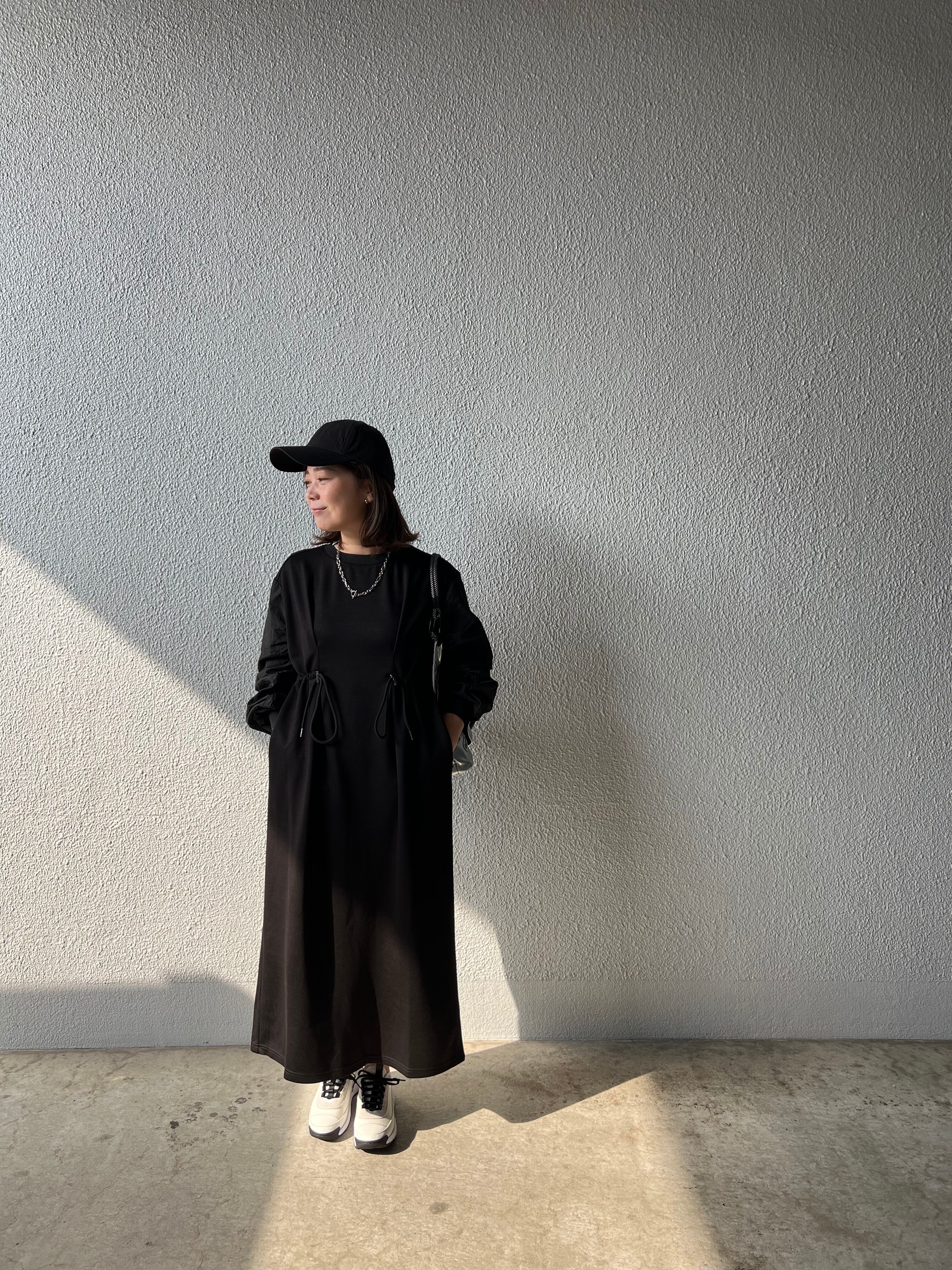 【SELECT】ポンチミリタリードロストタックワンピース 35-0733