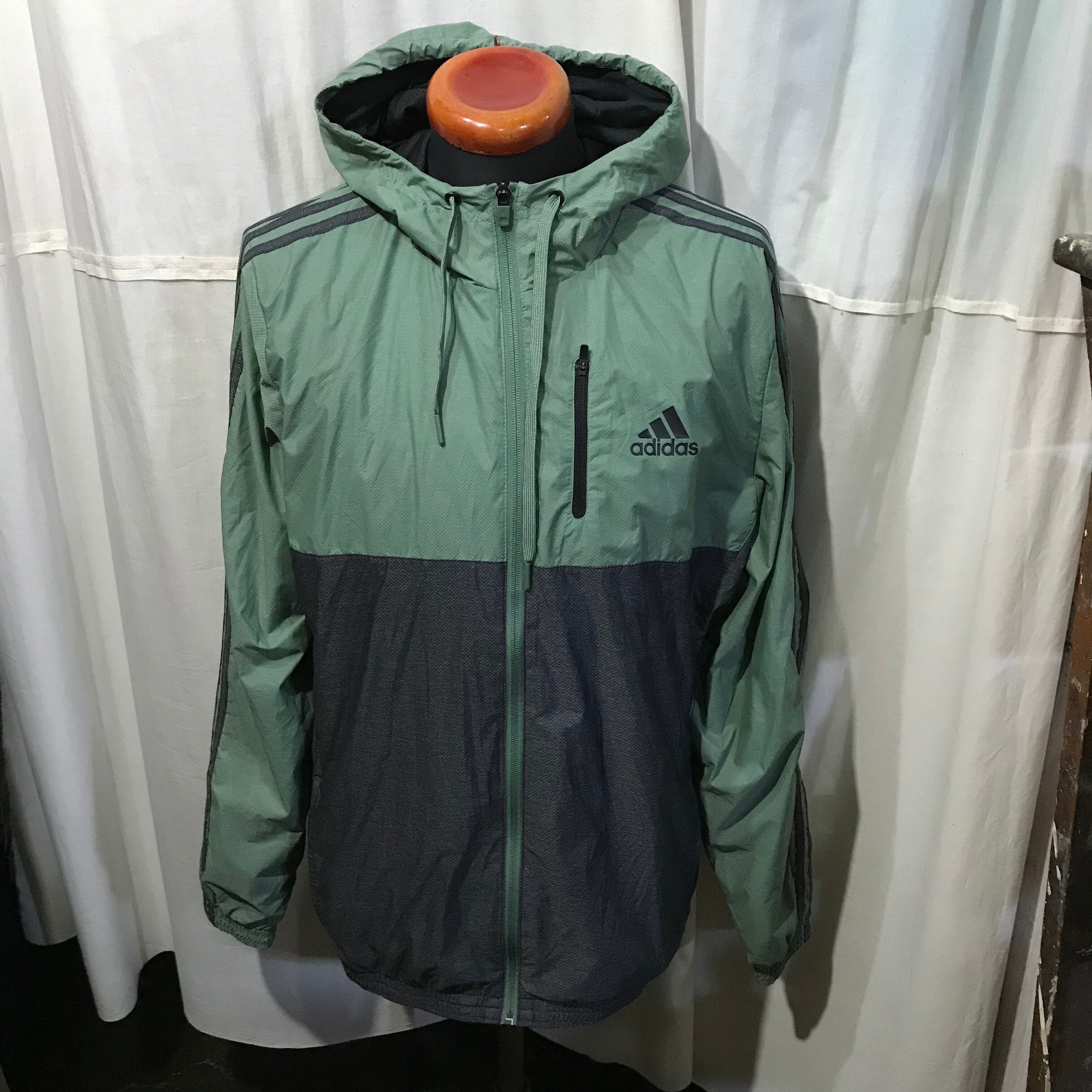 Adidas アディダス フルジップナイロンパーカー メンズl Used Clothing Shyboy