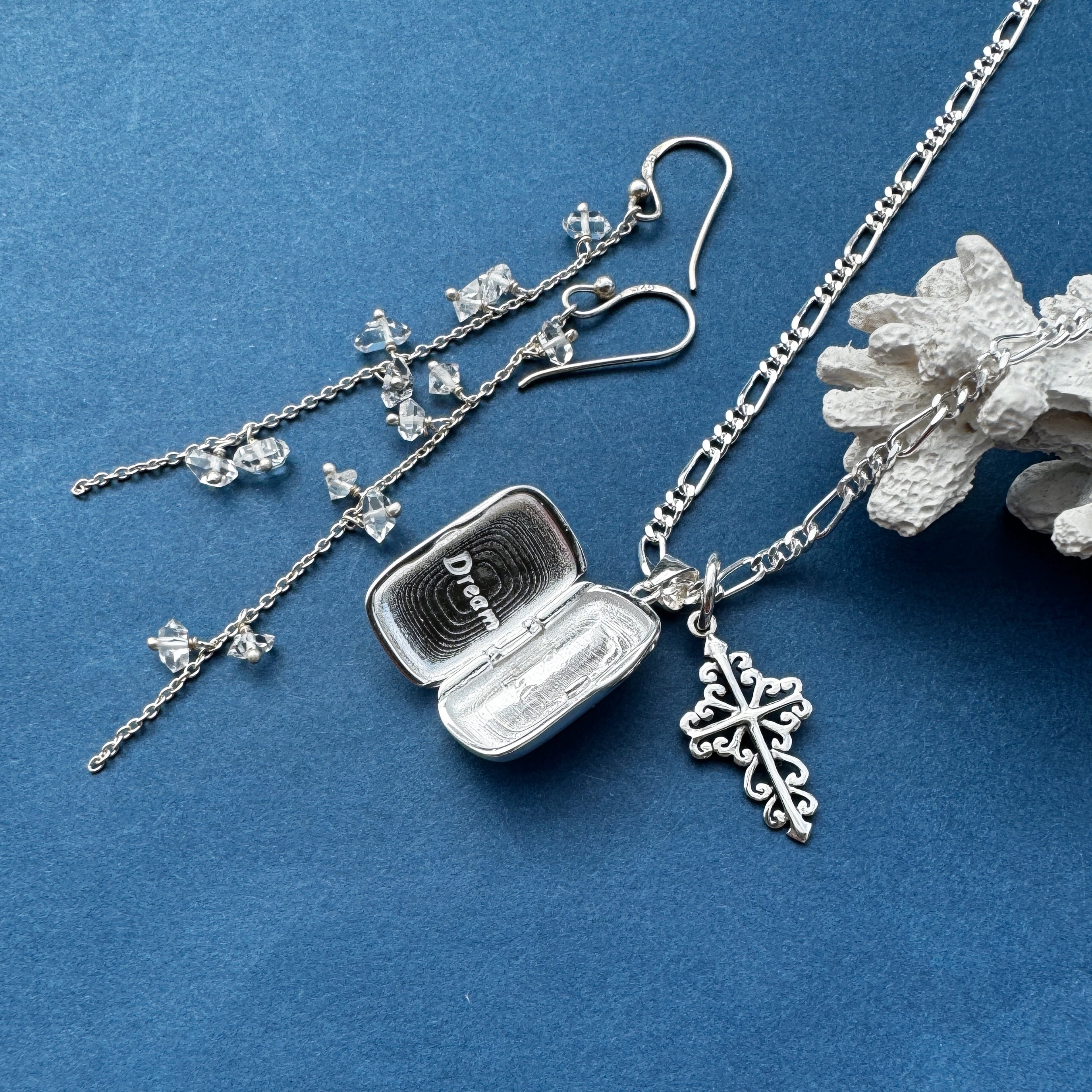 中本ペンダント 桜 ロケット ペンダント≪トップのみ≫ メンズ シルバー アクセサリー