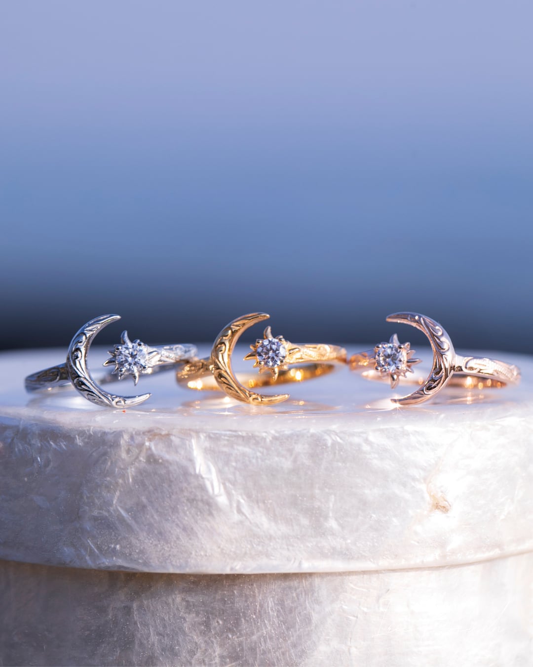 sun and moon ring | IRIEBEACH sun and moon ring | IRIEBEACH