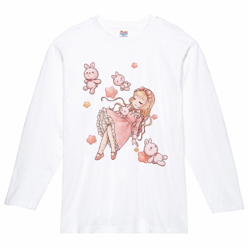 スリーピングロリィタちゃん長袖Tシャツ