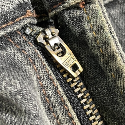 【W36 L30】 usa levi's 先染ブラック リーバイス 559 詳細写真10