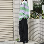 AXIST rayon blend 2tuck slacks