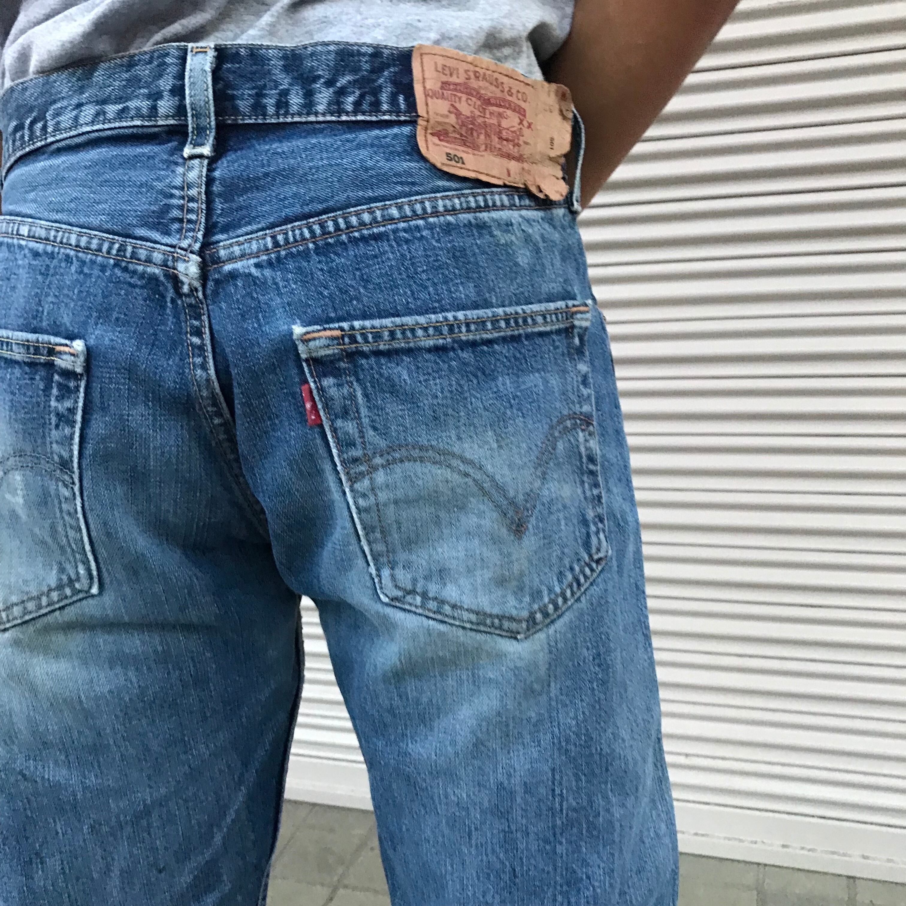 雰囲気抜群 スペイン製 00s リーバイス ユーロ LEVI'S 501 EURO