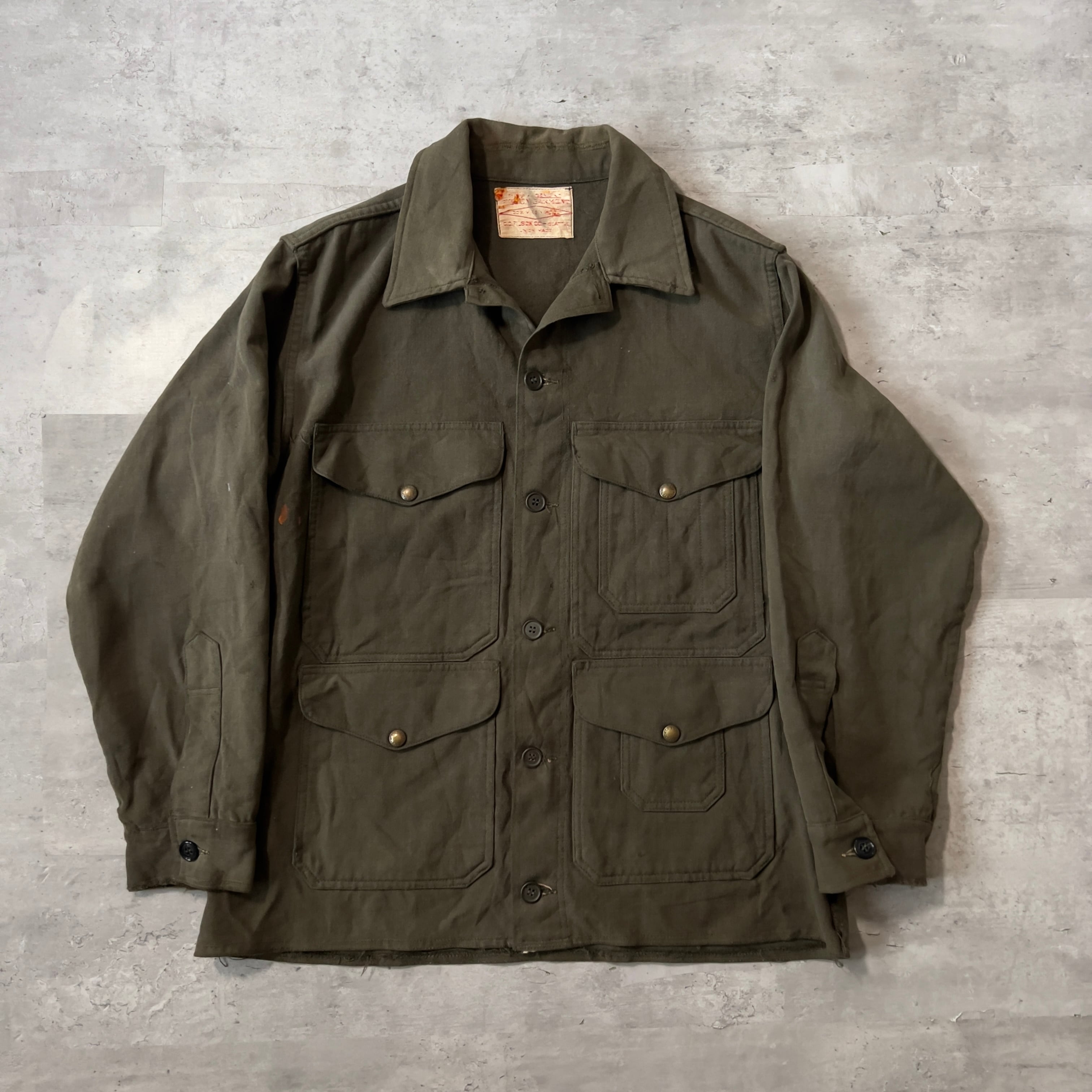 40s-50s “Filson Garment” Mackinaw Cruiser 40年代 50年代 フィルソン