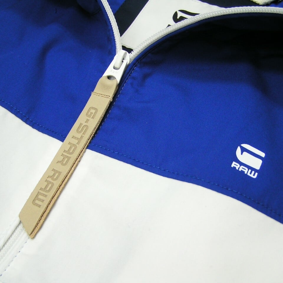 setscale color block hooded jacket