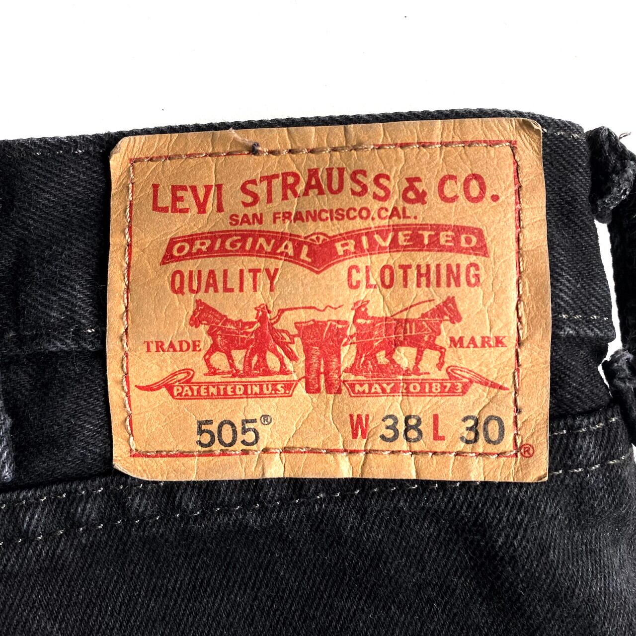 Levi’s 505 38 インチ　ビッグサイズ　大きいサイズ　38×32