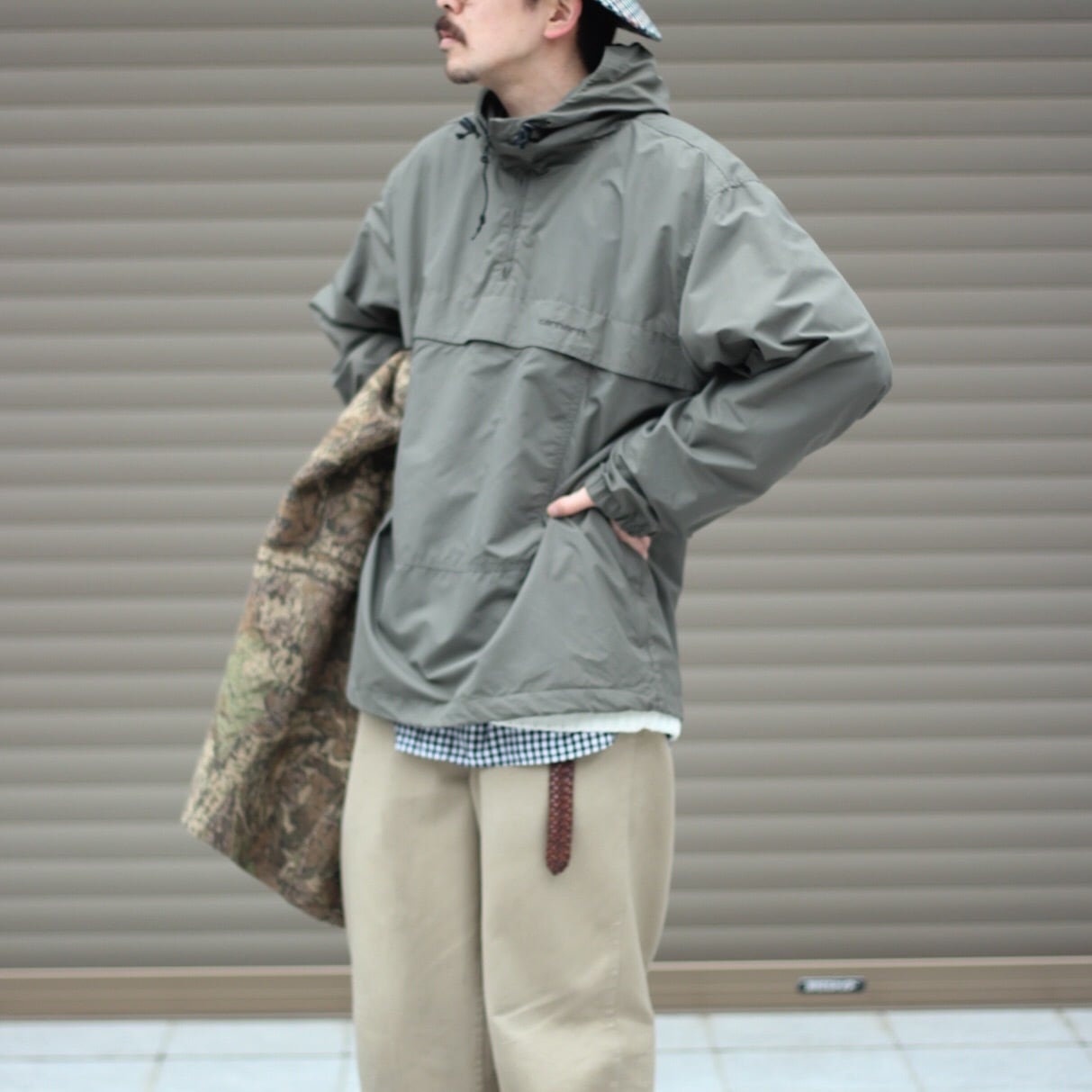 Carhartt ナイロンアノラックパーカー 【FF-0734】 | cv 