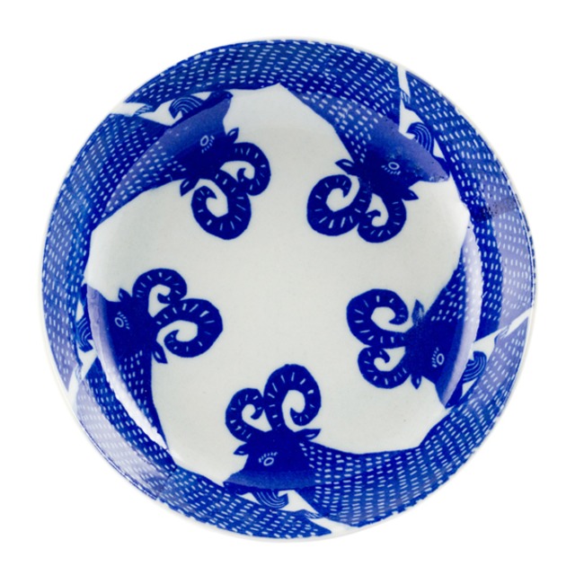 kata kata(カタカタ) 印判手なます皿 群れ