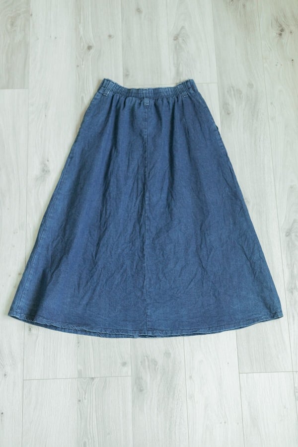 スカート イタリア製 シルク 100% イタリア製 ラ プレスティック