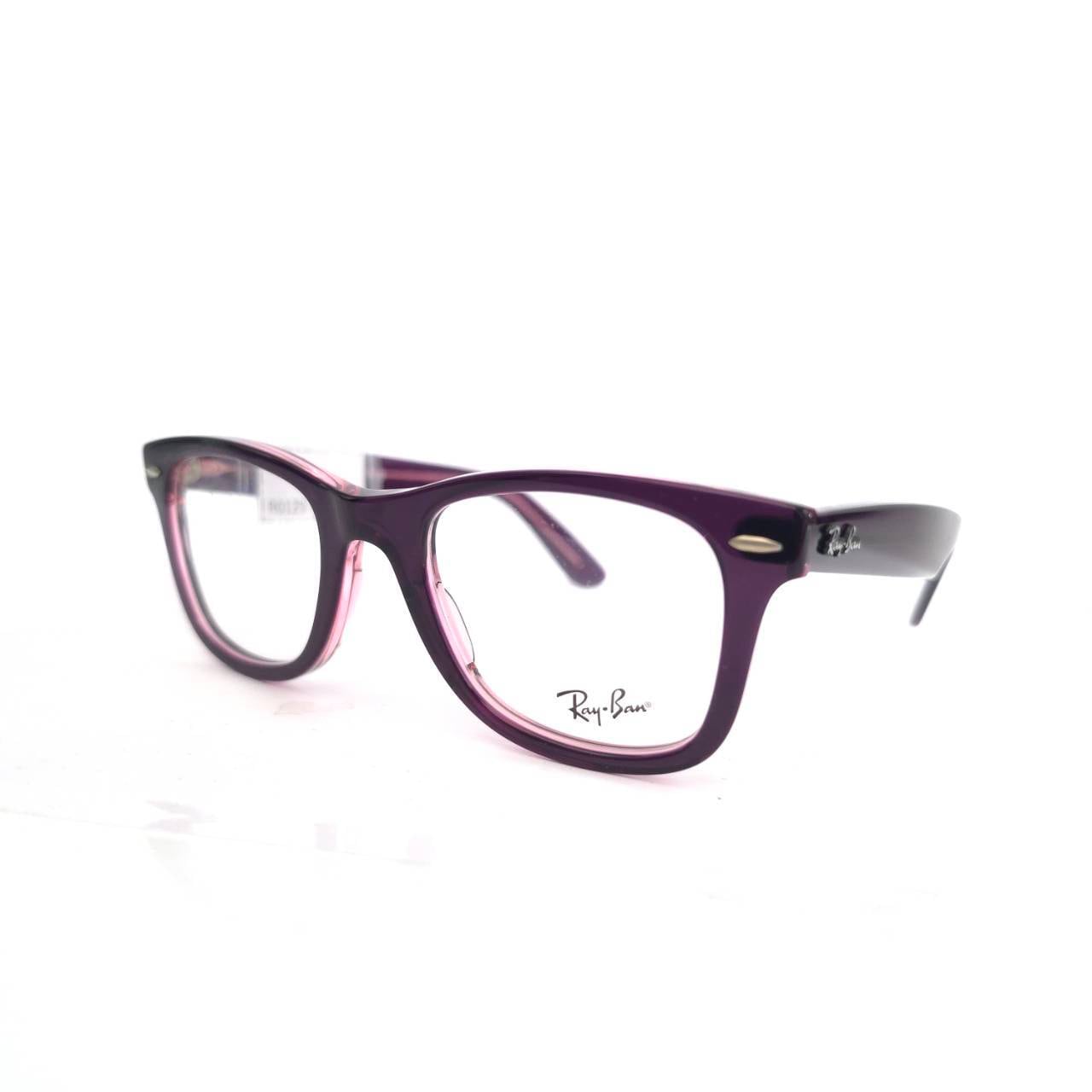 【Ray-Ban】ウエリントンセルフレーム バイオレット・ピンク