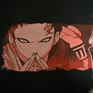 ●00s NARUTO ナルト 我愛羅Tシャツ