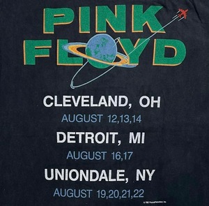 13371 PINK FLOYD ピンクフロイド ロックバンド　Tシャツ XL