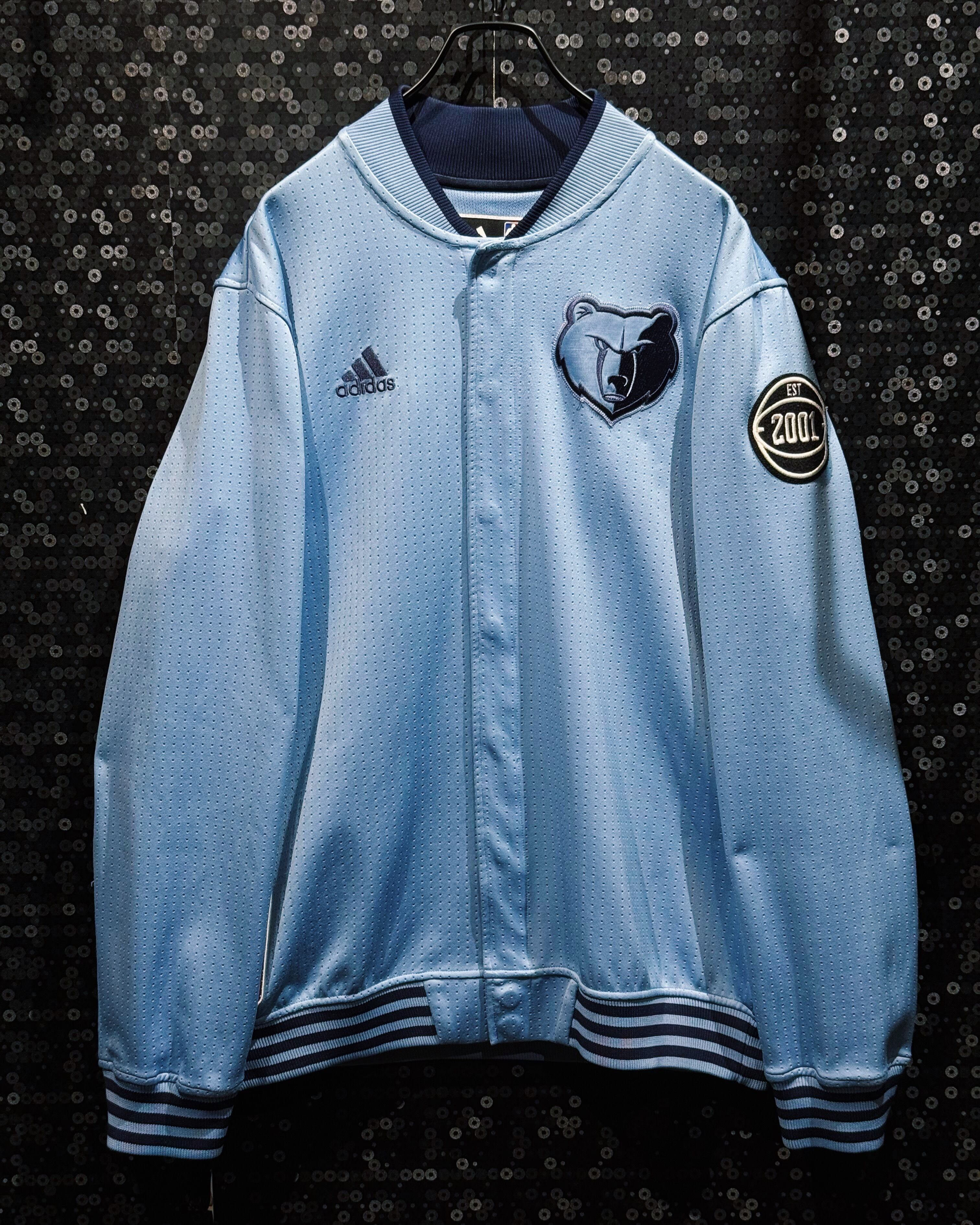 【ÆIEM】"adidas × NBA Memphis Grizzlies Team Jacket – Light Blue