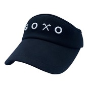 GOXO ゴーエックスオー ロゴラブリーフィットバイザー ブラック
