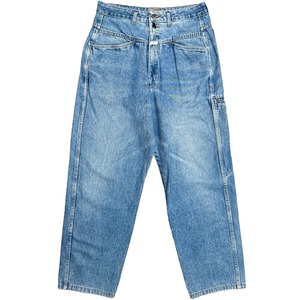 1980s MARITHE FRANCOIS GIRBAUD KNIFE POCKET JEANS