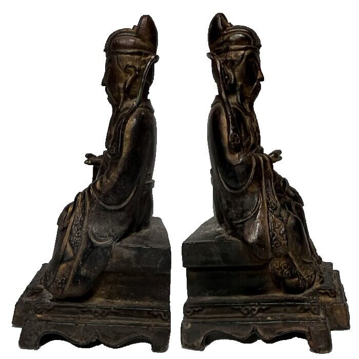 仏像A 文財神 比干 仏様 銅像 仏教 孔子 仏具 アンティーク風 中国風