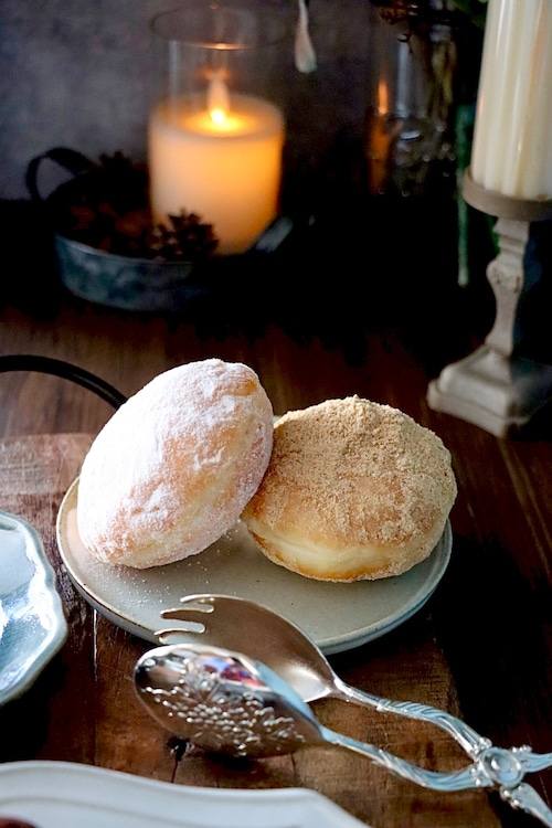 ベーシックシュガー＆きなこドーナツセット　 8個入