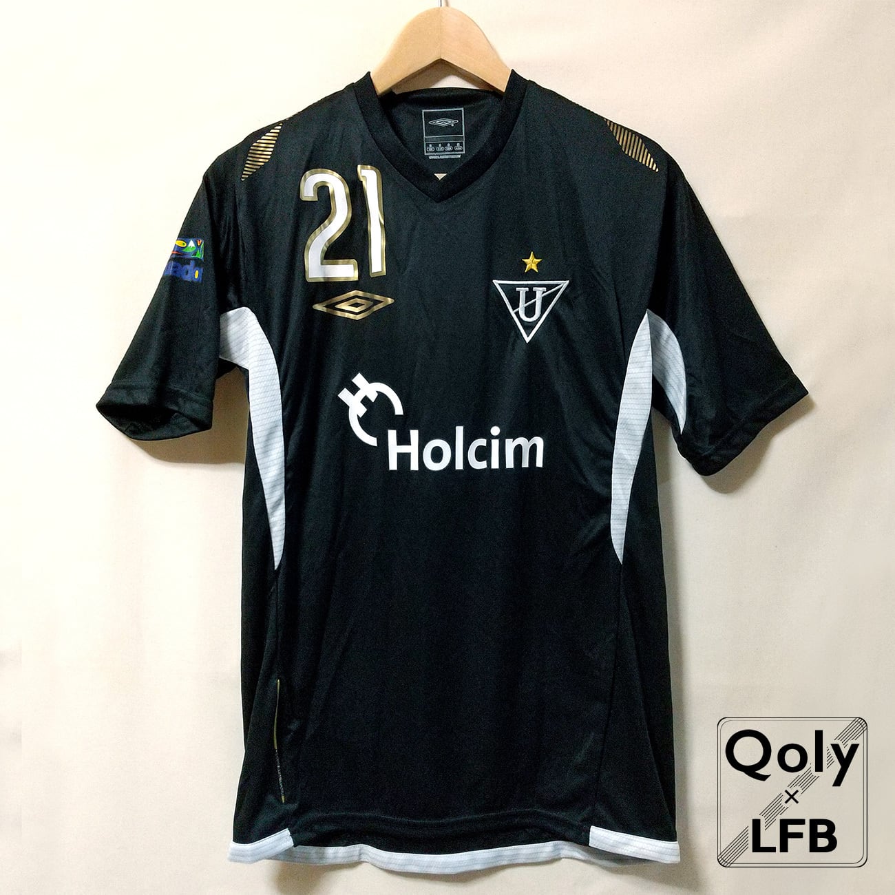 [限定版] リガ・デ・キト 2008 Umbro FIFAクラブワールドカップ アウェイ半袖 #21 MANSO ダミアン・マンソ（インポートS）