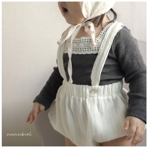 [即納]nunubiel / (bebe)Hush romper