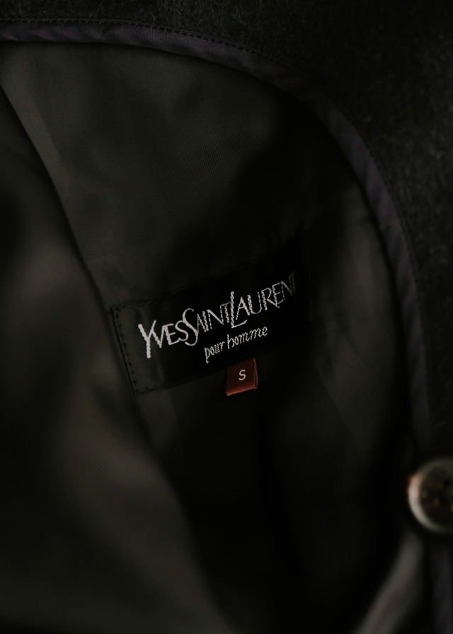 90's Yves Saint Laurent pour homme wool pea coat