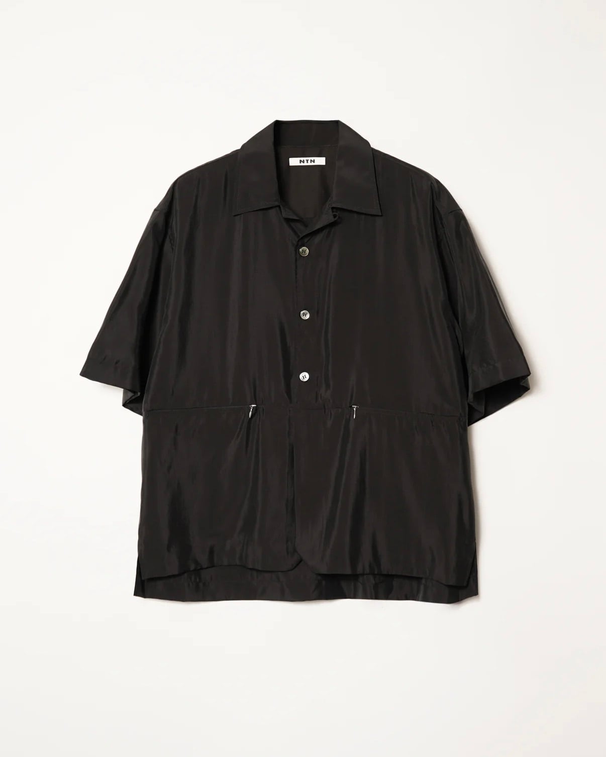 FINAMORE MEN】 Finamore（フィナモレ） コットンポプリン半袖オープン