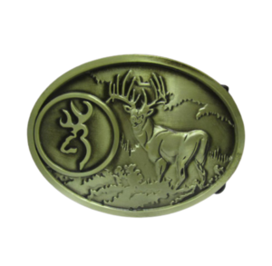 Browning deer belt buckle