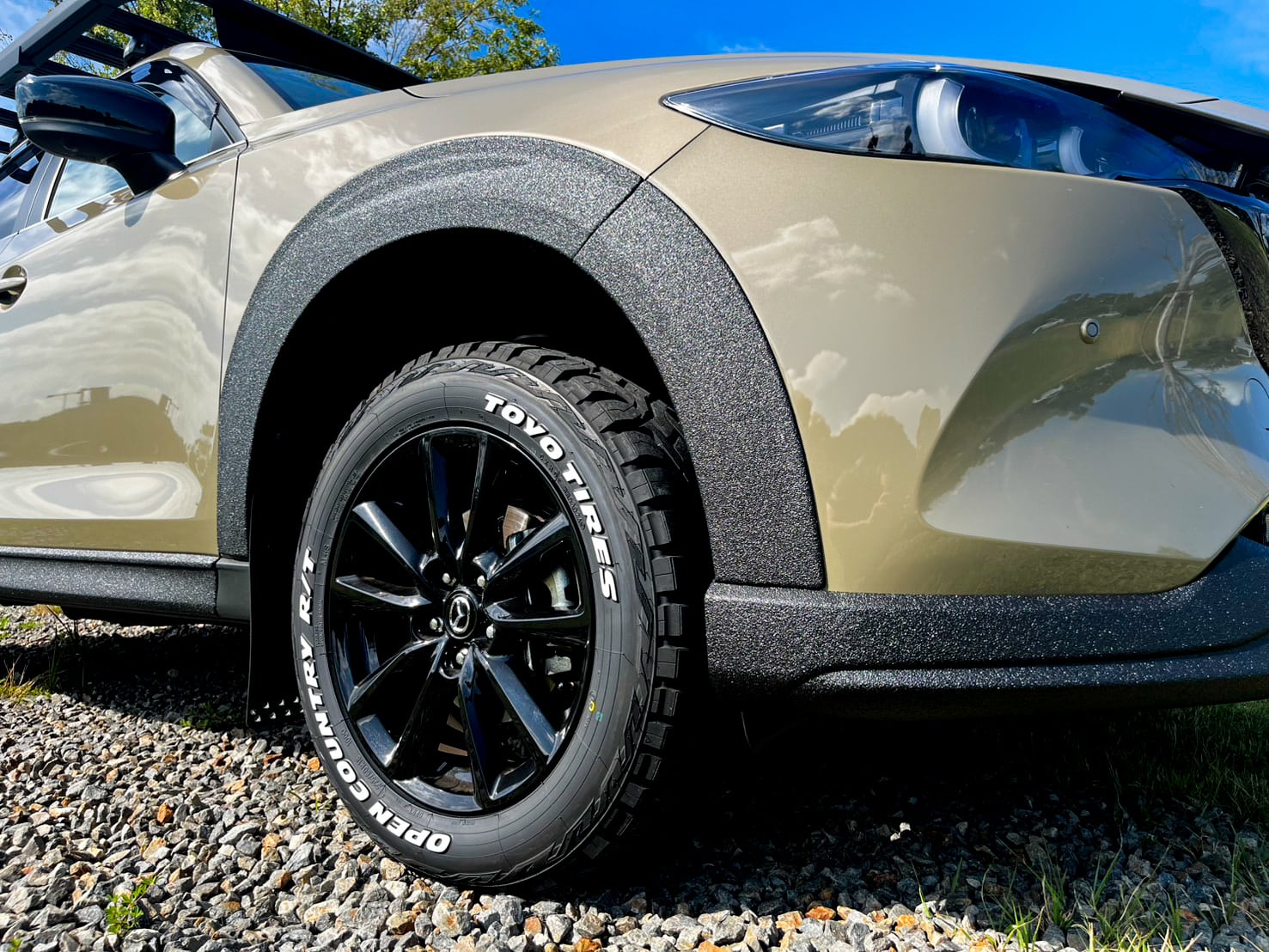 CX-5 KF系 AutoExe製オーバーフェンダーセット LINE-X施工済 | HIROMAZ