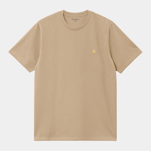 Carhartt (カーハート) S/S CHASE T-SHIRT -Sable / Gold